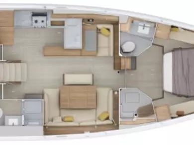 Wynajem w Split- Bénéteau Oceanis 52 - 3 cab. na SamBoat