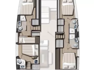 Wynajmij Bali Bali 4.6 w Lefkáda