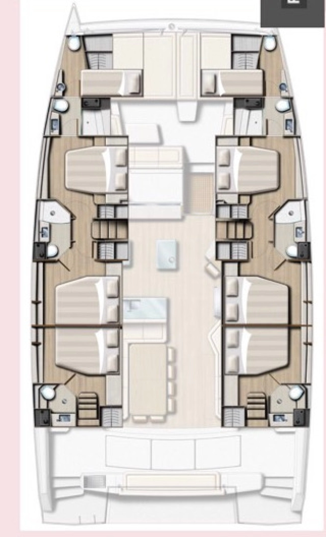 Wynajem łodzi Lefkáda tanio Bali 5.4