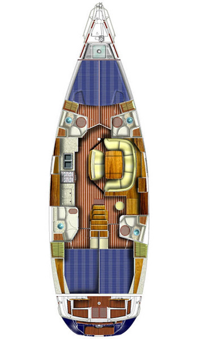 Jeanneau Sun Odyssey 49 między profesjonalistami a osobami prywatnymi w Lefkáda