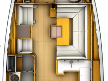 Wynajem łodzi Komolac tanio Sun Odyssey 419