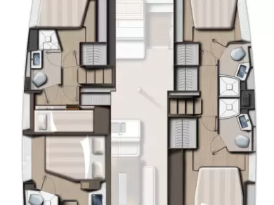 Wynajmij Katamaran z lub bez skippera Bali w Komolac