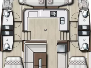 Wynajem łodzi Bali Bali Catspace Voile w Donji Seget na SamBoat 