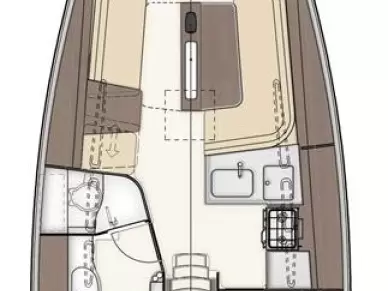 Wynajem Żaglowiec Dehler z patentem 