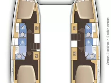 Lagoon Lagoon 42 między profesjonalistami a osobami prywatnymi w Salamína