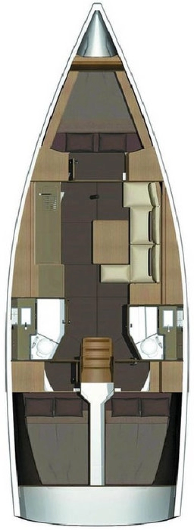 Wynajem łodzi Fethiye tanio Dufour 382 Grand Large