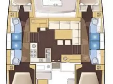 Wynajem łodzi Lagoon Lagoon 450 w Alimos na SamBoat 