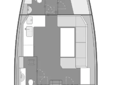 Wynajem Żaglowiec w Split - Elan Impression 45