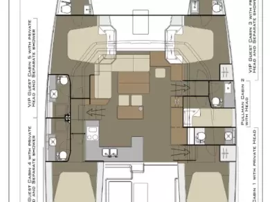 Wynajem łodzi Pirovac tanio Dufour Catamarans 48 Sail