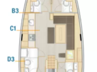 Wynajem łodzi Hanse Hanse 508 w Donji Seget na SamBoat 