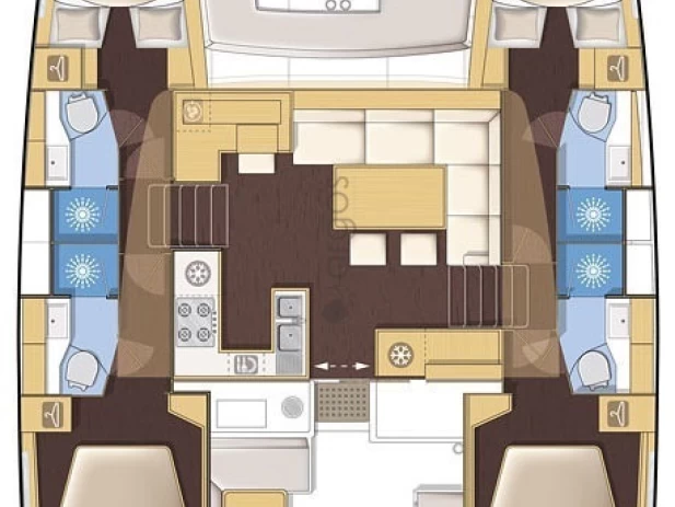 Wynajem Katamaran w Fethiye - Lagoon Lagoon 450 F