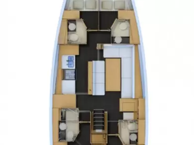 Jeanneau Jeanneau 54 między profesjonalistami a osobami prywatnymi w Pirovac