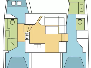 Wynajem łodzi Nassau tanio Lucia 40