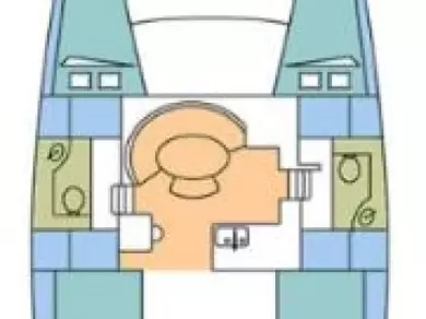 Lagoon Lagoon 380 między profesjonalistami a osobami prywatnymi w Airlie Beach