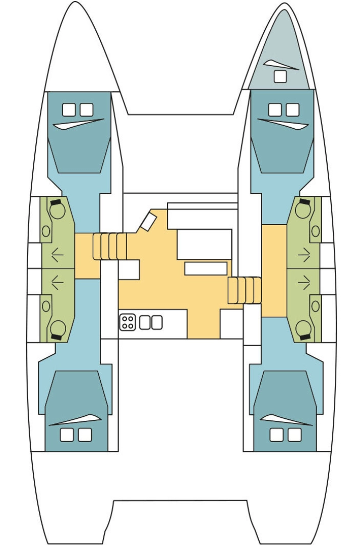 Wynajem w Nassau- Lagoon Lagoon 46 na SamBoat