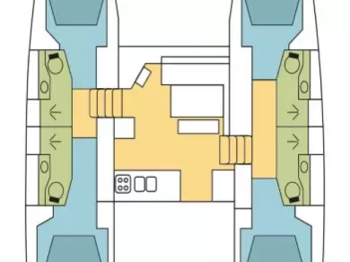 Wynajem Katamaran w Bas du Fort - Lagoon Lagoon 46