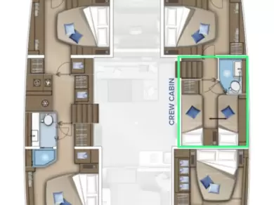 Wynajem Katamaran Lagoon z patentem 