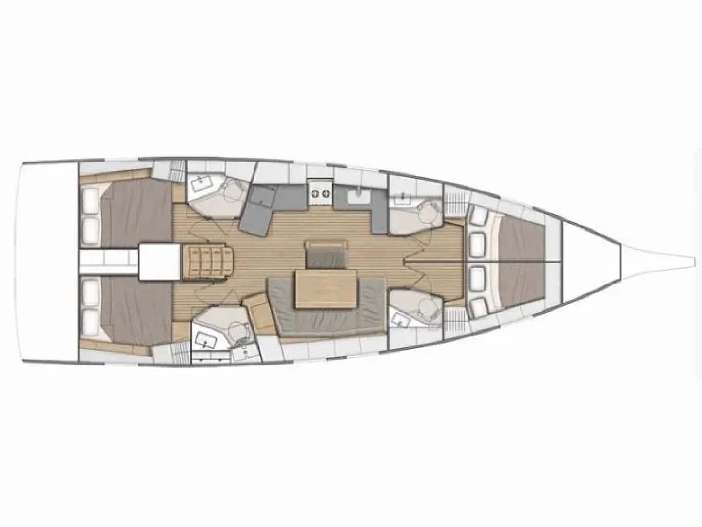 Wynajem w Alimos- Dufour Dufour 460 Grand Large na SamBoat