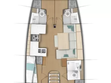 Wynajem łodzi Jeanneau Sun Odyssey 490 w Rhodes (City) na SamBoat 