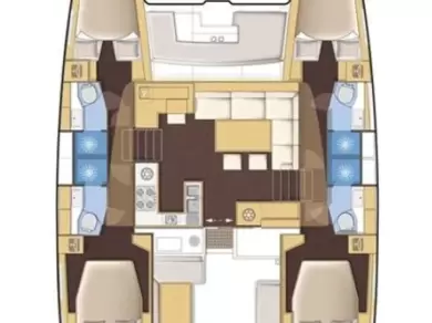 Wynajmij Lagoon Lagoon 450 F w Lefkáda