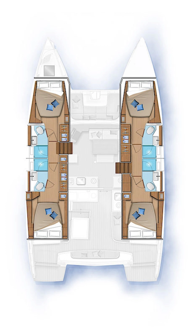 Katamaran do wynajmu w Sukosan w najlepszej cenie