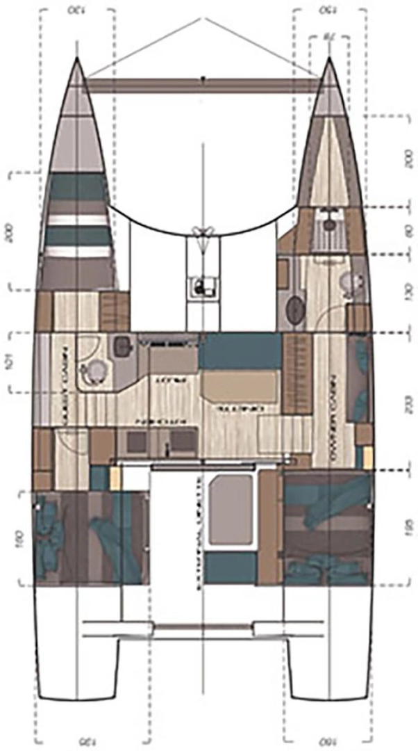 Katamaran do wynajmu w Portisco w najlepszej cenie