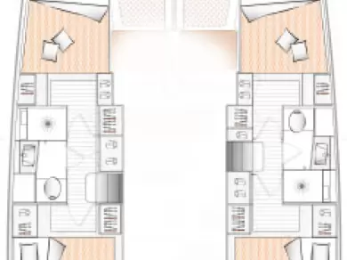 Wynajem Katamaran w Alimos - Excess Excess 11