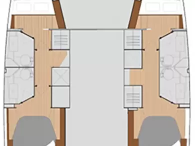 Wynajem Katamaran w Portisco - Fountaine Pajot Lucia 40