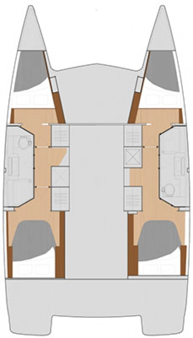 Wynajem łodzi Fountaine Pajot Lucia 40 w Bormes-les-Mimosas na SamBoat 