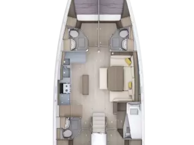 Wynajem łodzi Bénéteau Oceanis 52 - 6 cab. w Kos na SamBoat 