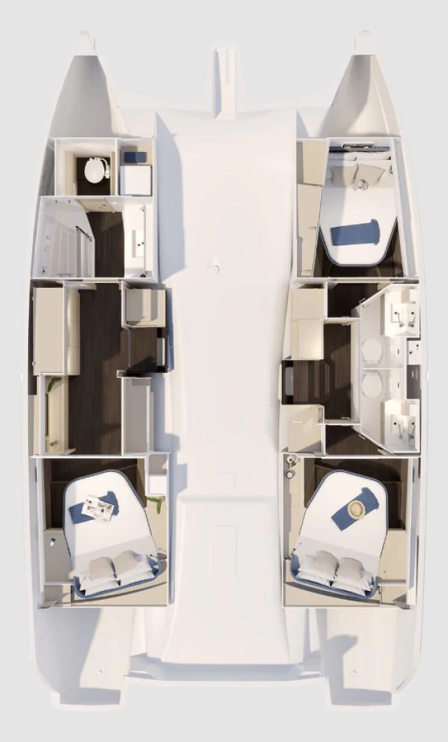 Wynajem w Road Town- Fountaine Pajot Fountaine Pajot FP 41 Maesto 3  na SamBoat