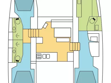 Wynajem Katamaran w Eden Island - Lagoon Lagoon 46