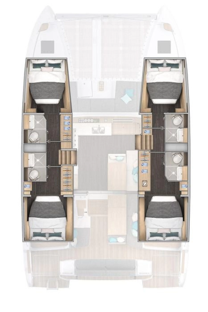 Wynajem Katamaran w Ao Po - Lagoon Lagoon 43