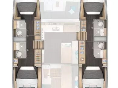 Wynajem Katamaran w Ao Po - Lagoon Lagoon 43