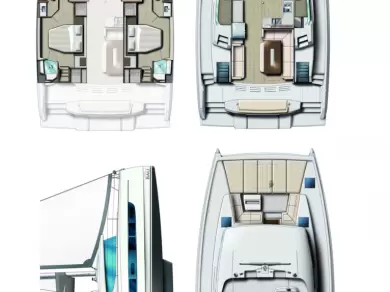 Wynajem Katamaran Bali z patentem 