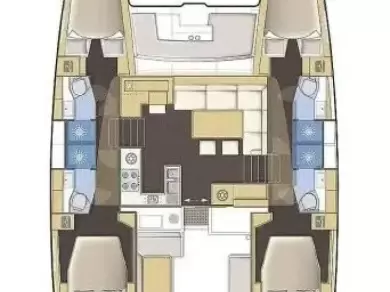 Lagoon Lagoon 450 między profesjonalistami a osobami prywatnymi w Rogoznica