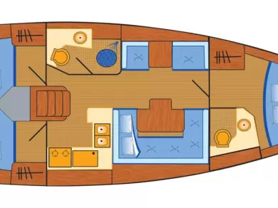 Wynajem łodzi Barth tanio Sun Odyssey 409