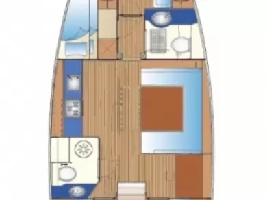 Wynajem łodzi Goecek tanio Cruiser 47