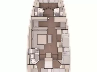 Wynajem w Donji Seget- Dufour Dufour 530 na SamBoat