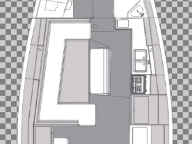 Elan Impression 45.1 między profesjonalistami a osobami prywatnymi w Trogir