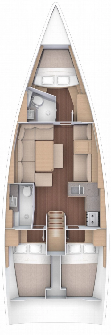 Wynajmij Dufour Dufour 412 Grand Large w Toulon