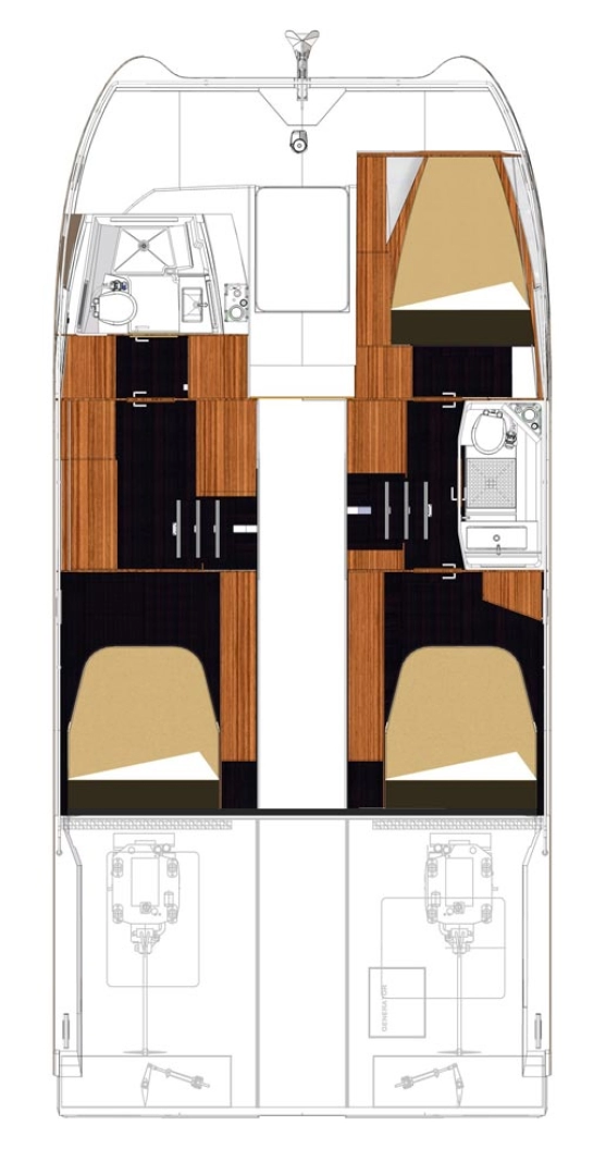 Wynajem Motorówka w Sibenik - Fountaine Pajot Fountaine Pajot MY 37