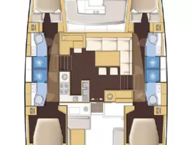 Wynajmij Katamaran z lub bez skippera Lagoon w Komolac