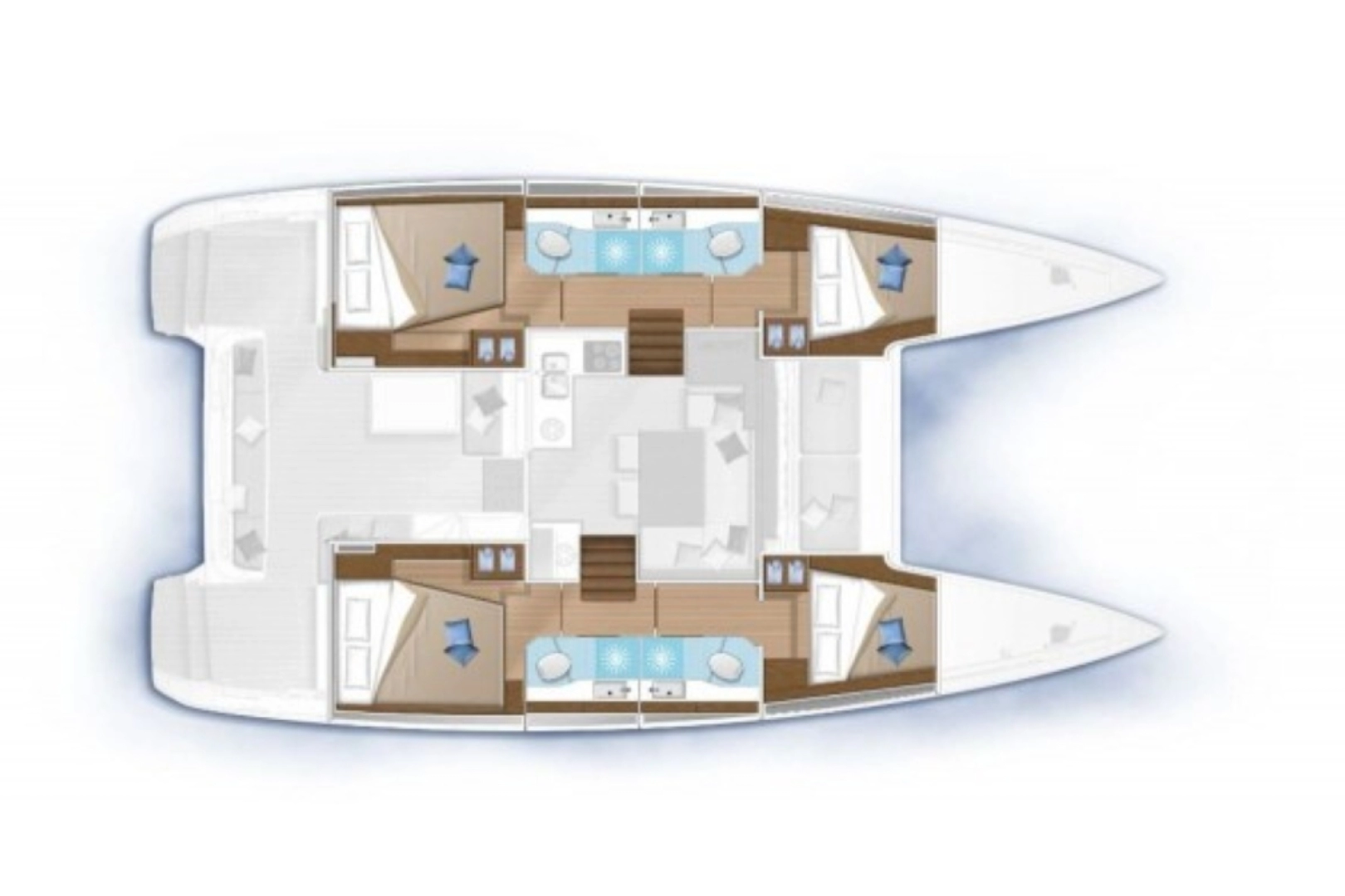 Wynajem łodzi Lagoon Lagoon 40 w Biograd na Moru na SamBoat 