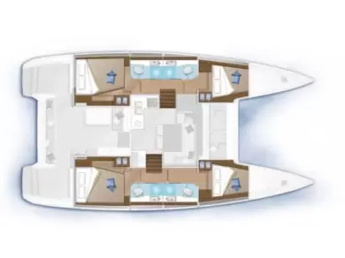 Wynajem łodzi Lagoon Lagoon 40 w Biograd na Moru na SamBoat 
