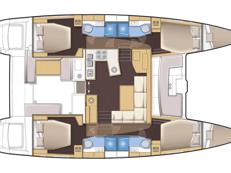 Katamaran do wynajmu w Preveza w najlepszej cenie