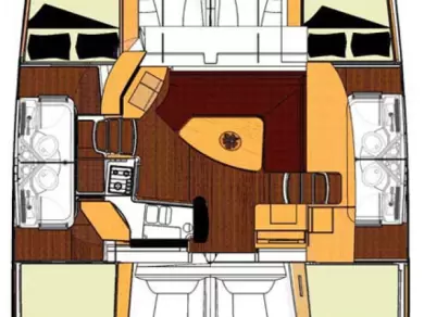 Wynajem łodzi Fountaine Pajot Lipari 41 w Punat na SamBoat 