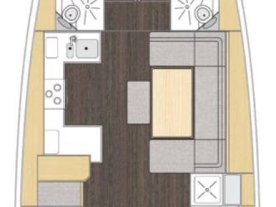 Bavaria Bavaria C46 między profesjonalistami a osobami prywatnymi w Goecek