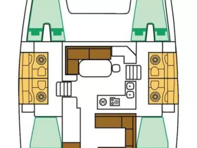 Wynajem Katamaran Lagoon z patentem 