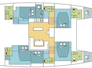 Wynajem łodzi Lagoon Lagoon 52 F w Lefkáda na SamBoat 